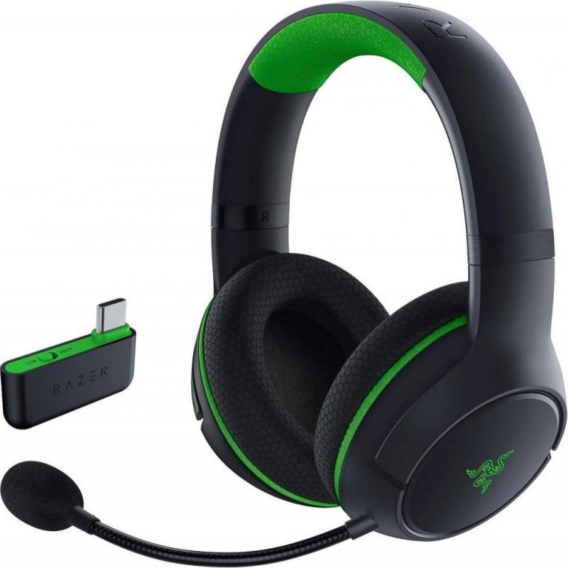 Навушники з мікрофоном Razer Kaira HyperSpeed for Xbox Black (RZ04-04480100-R3M1)