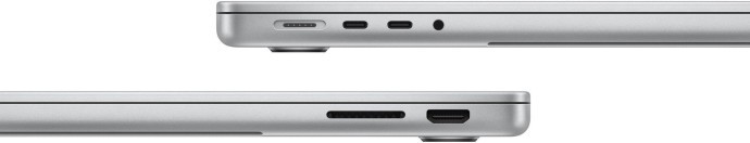 Ноутбук Apple MacBook Pro 14&quot; M3 2023 Silver Late 2023 (Z1A90001F)  Фото №0