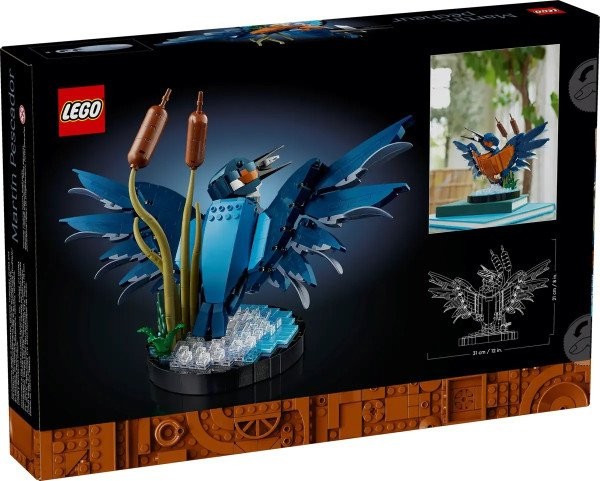 Блоковий конструктор LEGO Icons Птах рибалочка (10331)  Фото №3