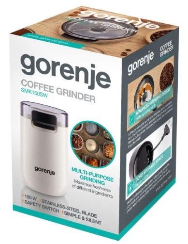 Кавомолка електрична Gorenje SMK150SW  Фото №3