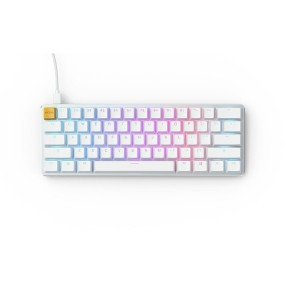 Клавіатура Glorious GMMK Compact Gateron Brown Switches (GLO-GMMK-COM-BRN-W) White