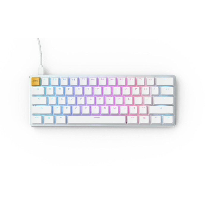 Клавиатура Glorious GMMK Compact Gateron Brown Switches (GLO-GMMK-COM-BRN-W) White