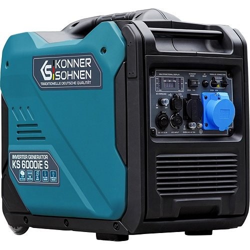 Інверторний бензиновий генератор Konner&amp;Sohnen KS 6000iE S  Фото №1