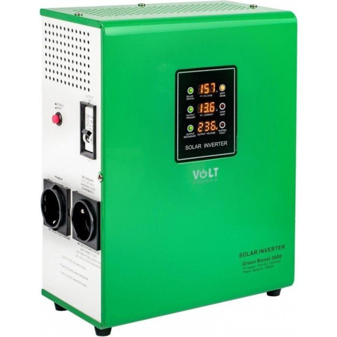 Сетевой солнечный инвертор (on-grid) Volt Polska GREEN BOOST MPPT 3000 (3SR3000001)  Фото №2