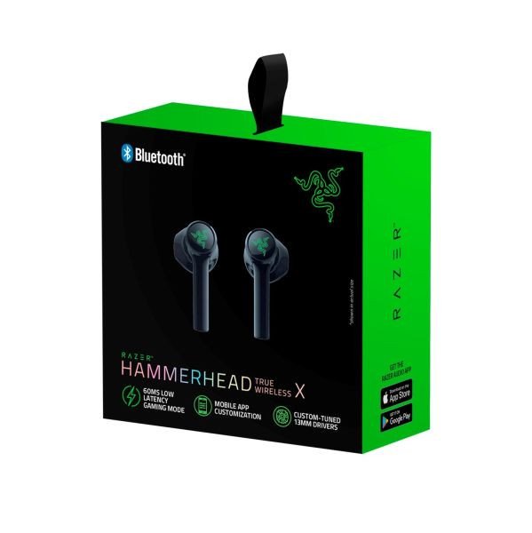 Наушники TWS Razer Hammerhead True Wireless X (RZ12-03830100-R3G1)  Фото №6