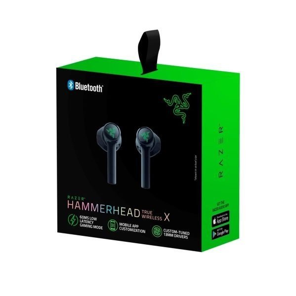 Навушники TWS Razer Hammerhead True Wireless X (RZ12-03830100-R3G1)  Фото №6