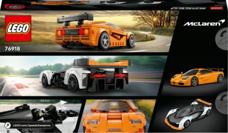 Авто-конструктор LEGO Speed Champions McLaren F1 LM &amp; McLaren Solus GT (76918)  Фото №8