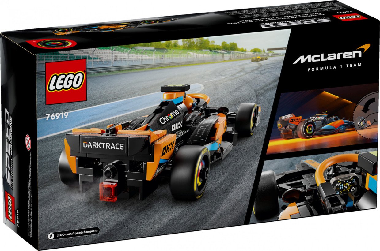 Авто-конструктор LEGO Гоночный автомобиль McLaren Формулы-1 2023 года (76919)  Фото №0
