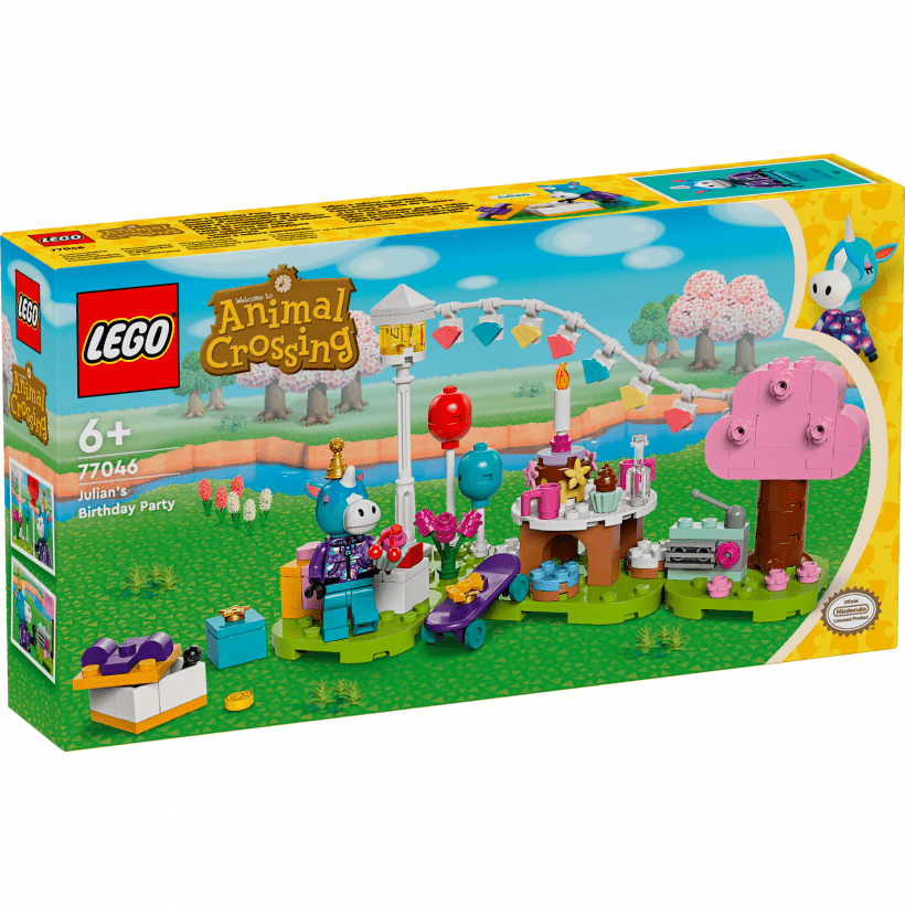 Блоковий конструктор LEGO Animal Crossing Вечірка з нагоди дня народження Джуліана (77046)  Фото №0