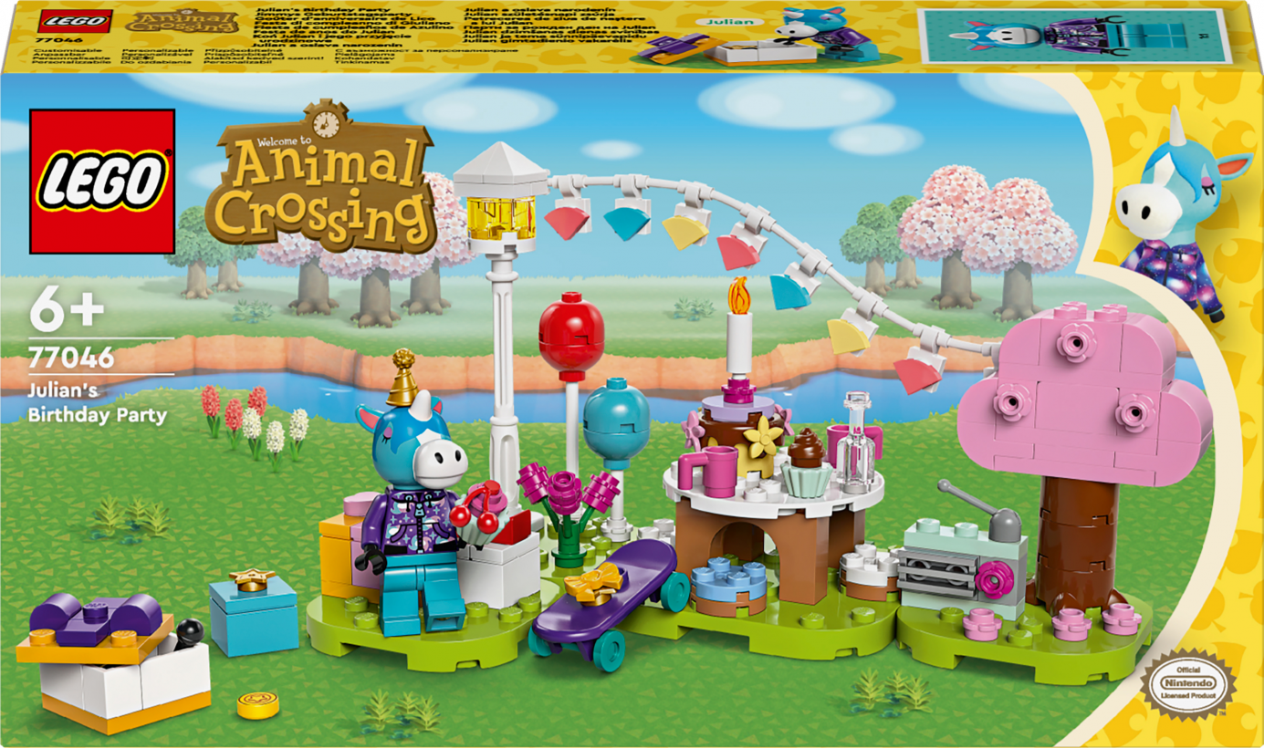 Блоковий конструктор LEGO Animal Crossing Вечірка з нагоди дня народження Джуліана (77046)  Фото №1