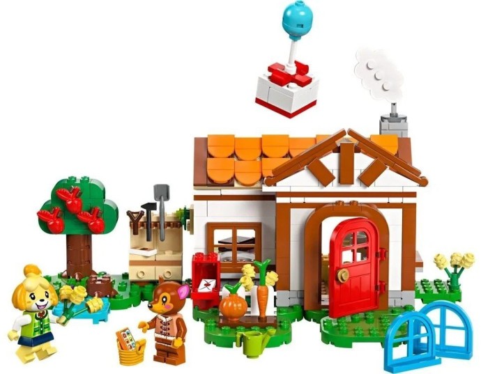 Блоковий конструктор LEGO Animal Crossing Візит у гості до Isabelle (77049)