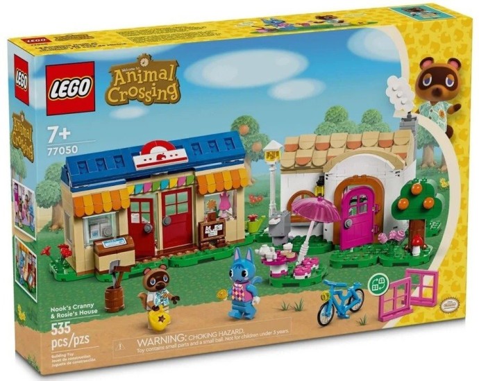 Блоковый конструктор LEGO Animal Crossing Ятка «Nook&#039;s Cranny» и дом (77050)  Фото №0