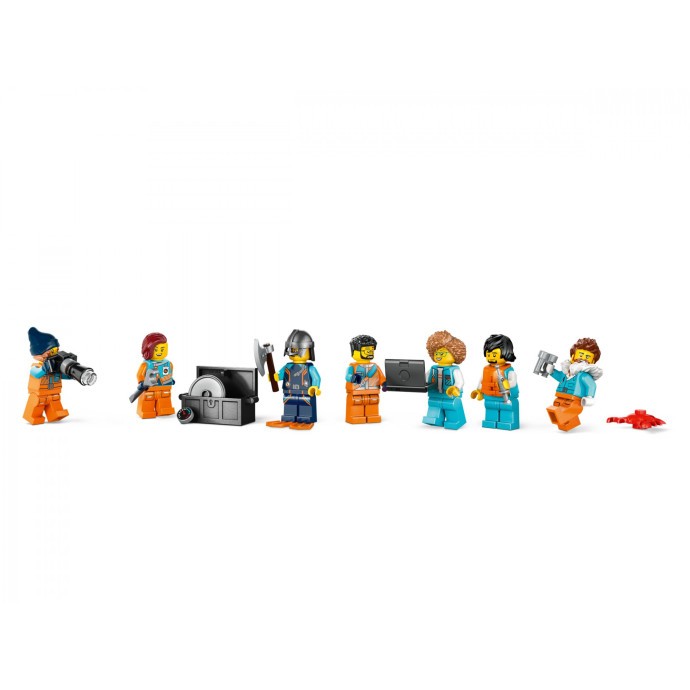 Блоковый конструктор LEGO City Арктический исследовательский корабль (60368)  Фото №1