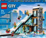 Блоковий конструктор LEGO City Гірськолижний і скелелазний центр (60366) 