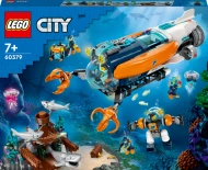 Блоковый конструктор LEGO City Глубоководная исследовательская подводная лодка (60379) Блоковый конструктор LEGO City Глубоководная исследовательская подводная лодка (60379)