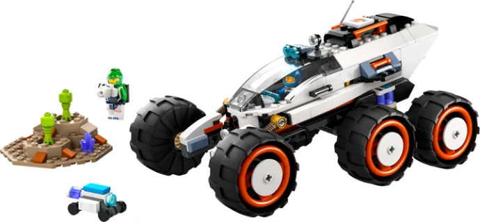 Блоковий конструктор LEGO City Космічний дослідницький всюдихід й інопланетне життя (60431)  Фото №0
