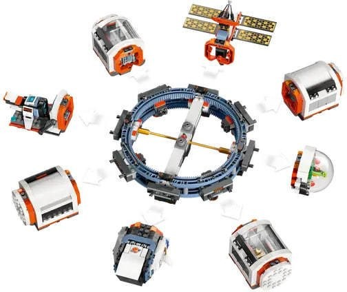 Блоковий конструктор LEGO City Модульна космічна станція (60433)  Фото №2
