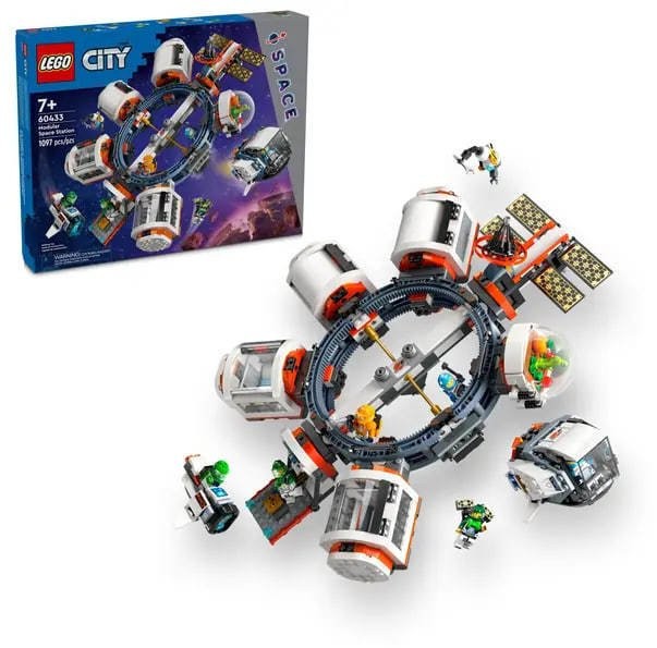 Блоковий конструктор LEGO City Модульна космічна станція (60433)  Фото №6