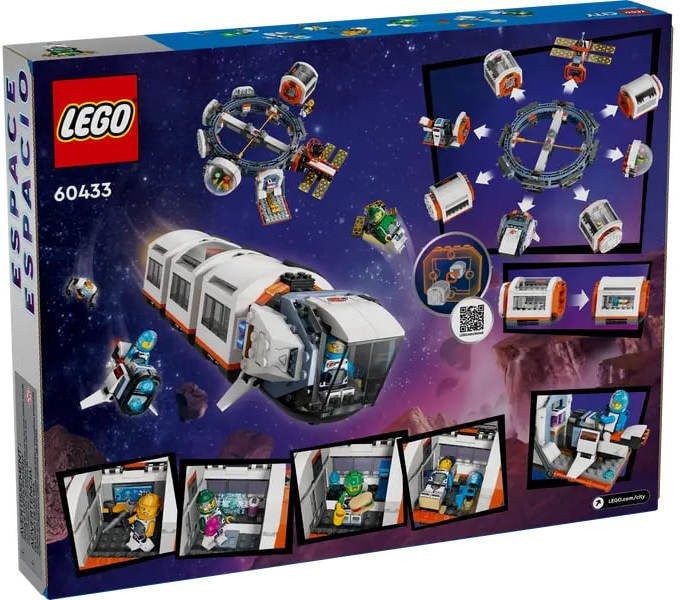 Блоковий конструктор LEGO City Модульна космічна станція (60433)  Фото №12