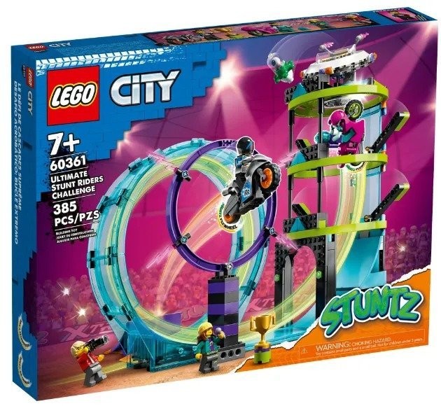 Блоковий конструктор LEGO City Неймовірне завдання для каскадерів (60361)  Фото №0