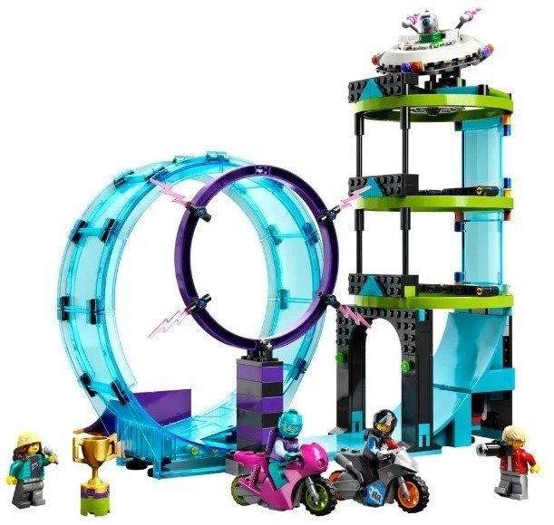 Блоковий конструктор LEGO City Неймовірне завдання для каскадерів (60361)  Фото №7