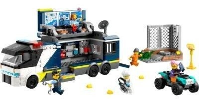 Блоковый конструктор LEGO City Передвижная полицейская криминалистическая лаборатория (60418)  Фото №0
