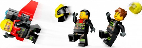 Блоковий конструктор LEGO City Пожежний рятувальний літак (60413)  Фото №1