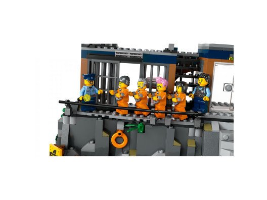 Блоковий конструктор LEGO City Поліцейський острів-в&#039;язниця (60419)  Фото №1