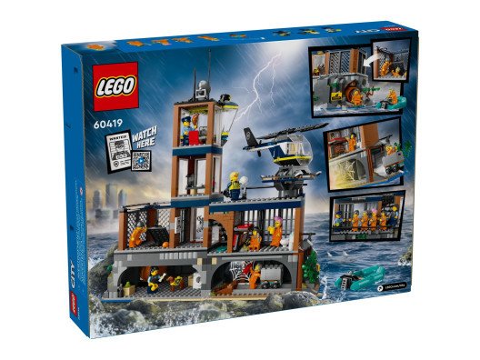 Блоковий конструктор LEGO City Поліцейський острів-в&#039;язниця (60419)  Фото №7