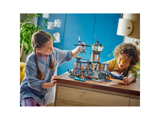 Блоковий конструктор LEGO City Поліцейський острів-в&#039;язниця (60419)  Фото №10