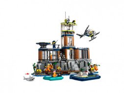 Блоковий конструктор LEGO City Поліцейський острів-в&#039;язниця (60419)