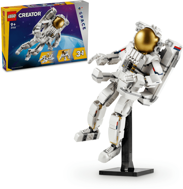 Блоковый конструктор LEGO Creator Космонавт (31152)  Фото №1