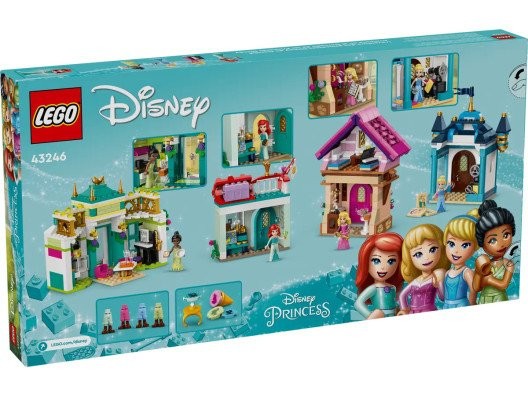 Блоковий конструктор LEGO Disney Princess Пригода діснеївської принцеси на ярмарку (43246)  Фото №0