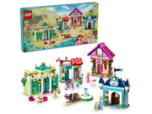 Блоковий конструктор LEGO Disney Princess Пригода діснеївської принцеси на ярмарку (43246)  Фото №1