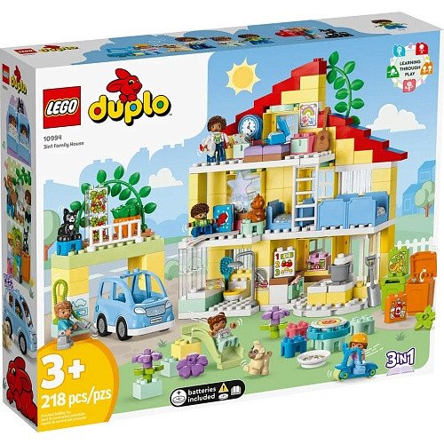 Блоковий конструктор LEGO Duplo Сімейний будинок 3 в 1 (10994)  Фото №9