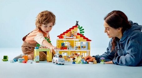 Блоковий конструктор LEGO Duplo Сімейний будинок 3 в 1 (10994)  Фото №8