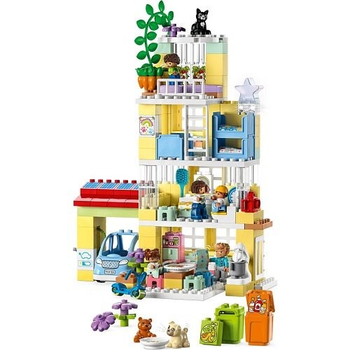 Блоковый конструктор LEGO Duplo Семейный дом 3 в 1 (10994)  Фото №2