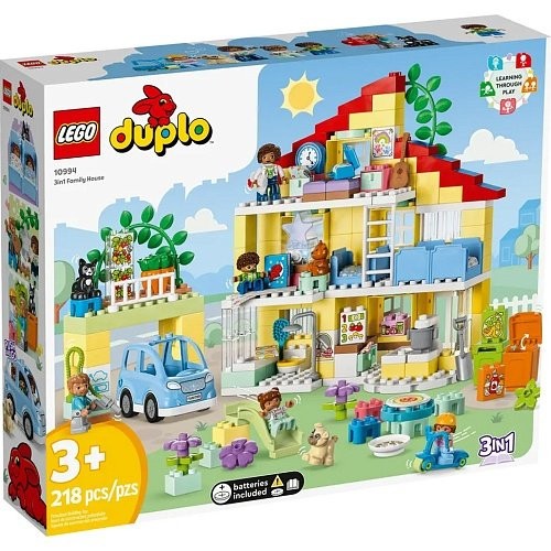 Блоковый конструктор LEGO Duplo Семейный дом 3 в 1 (10994)  Фото №9