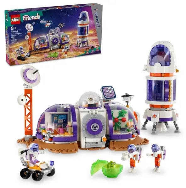 Блоковий конструктор LEGO Friends Космічна база на Марсі і ракета (42605)  Фото №0