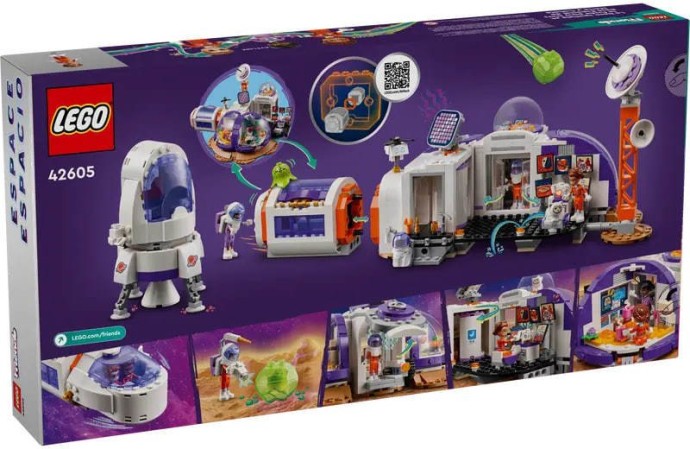 Блоковий конструктор LEGO Friends Космічна база на Марсі і ракета (42605)  Фото №1