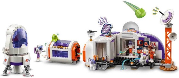 Блоковий конструктор LEGO Friends Космічна база на Марсі і ракета (42605)  Фото №7