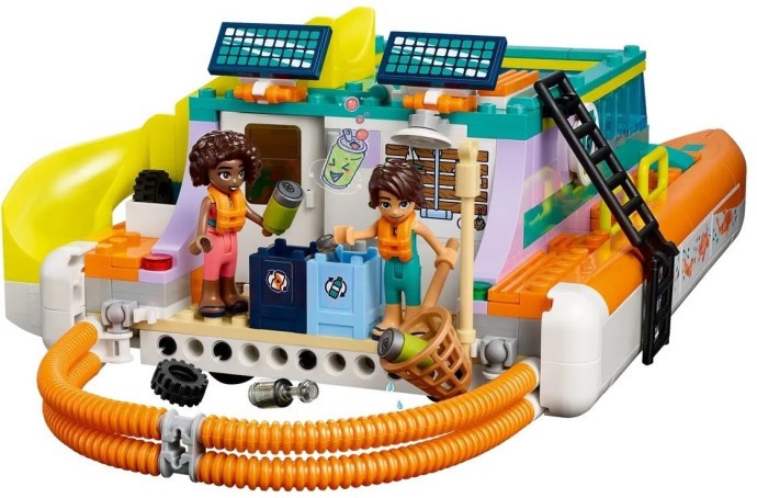 Блоковий конструктор LEGO Friends Човен морської рятувальної бригади (41734)  Фото №3