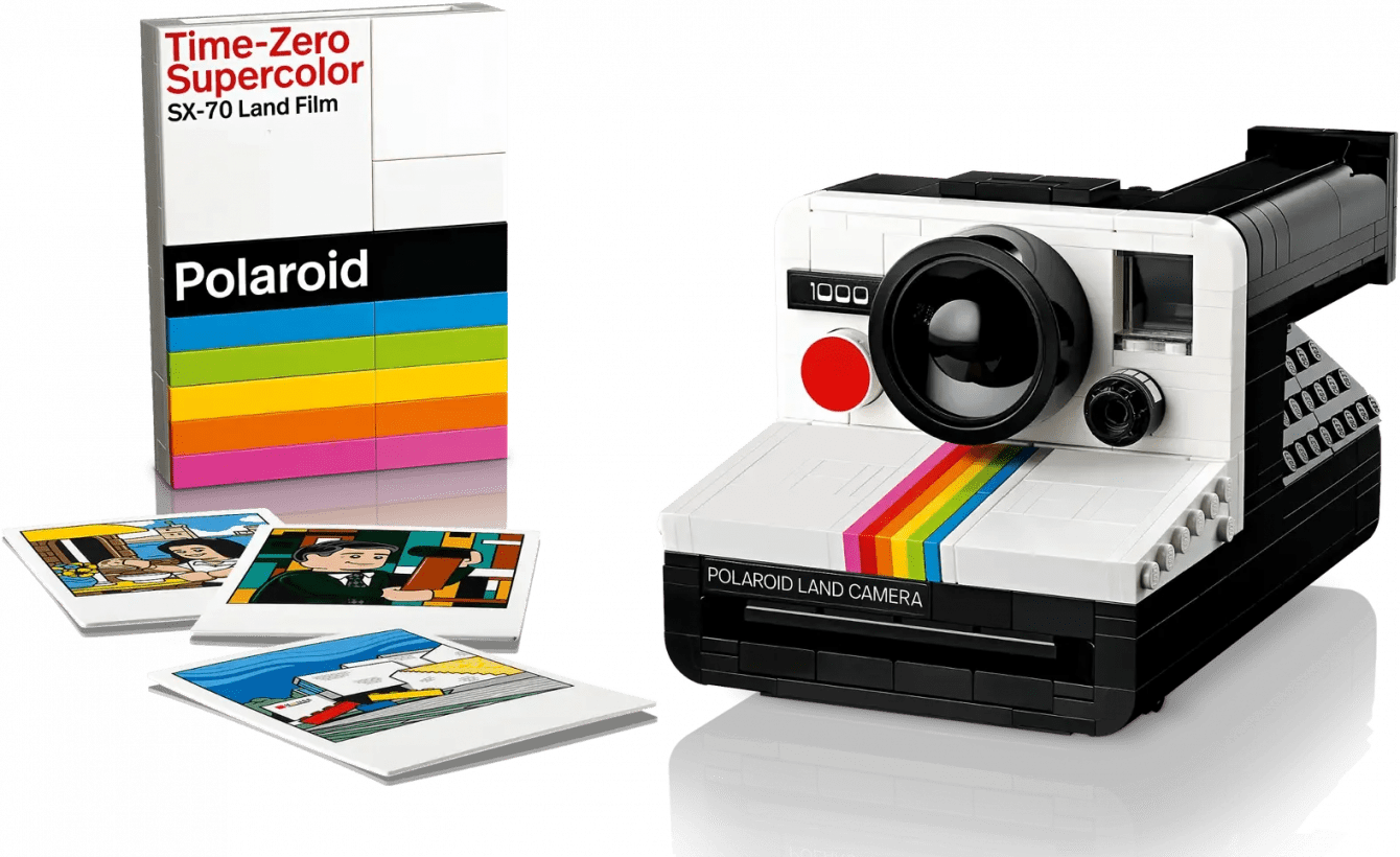 Блоковий конструктор LEGO Ideas Фотоапарат Polaroid OneStep SX-70 (21345)  Фото №7