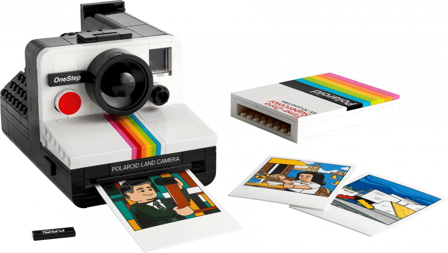 Блоковий конструктор LEGO Ideas Фотоапарат Polaroid OneStep SX-70 (21345)  Фото №9