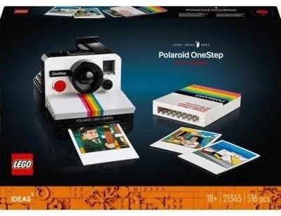 Блоковый конструктор LEGO Ideas Фотоаппарат Polaroid OneStep SX-70 (21345)  Фото №2