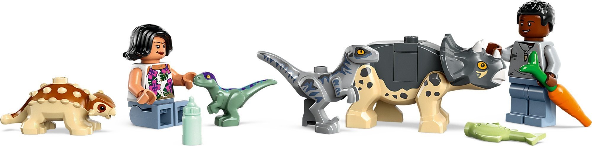 Блоковий конструктор LEGO Jurassic World Центр порятунку малюків динозаврів (76963)  Фото №0