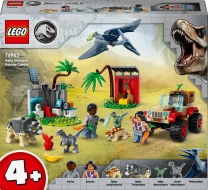 Блоковий конструктор LEGO Jurassic World Центр порятунку малюків динозаврів (76963)