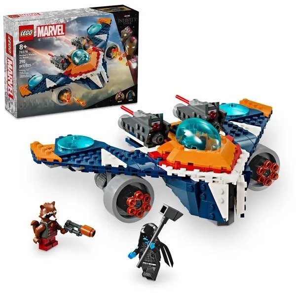 Блоковый конструктор LEGO Marvel &quot;Warbird&quot; Ракеты vs. Ронан (76278)  Фото №1