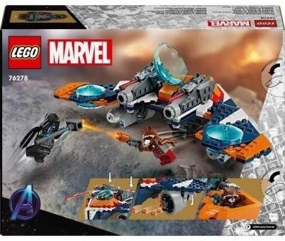 Блоковый конструктор LEGO Marvel &quot;Warbird&quot; Ракеты vs. Ронан (76278)  Фото №2