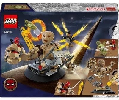 Блочный конструктор LEGO Marvel Человек-паук vs. Песчаный человек: Решающая битва (76280)  Фото №1